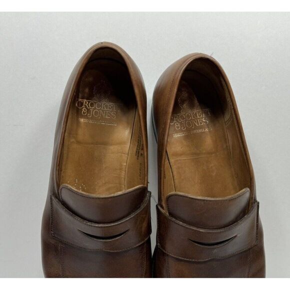 Classic Brown Leather Loafers - Picture 8 of 8